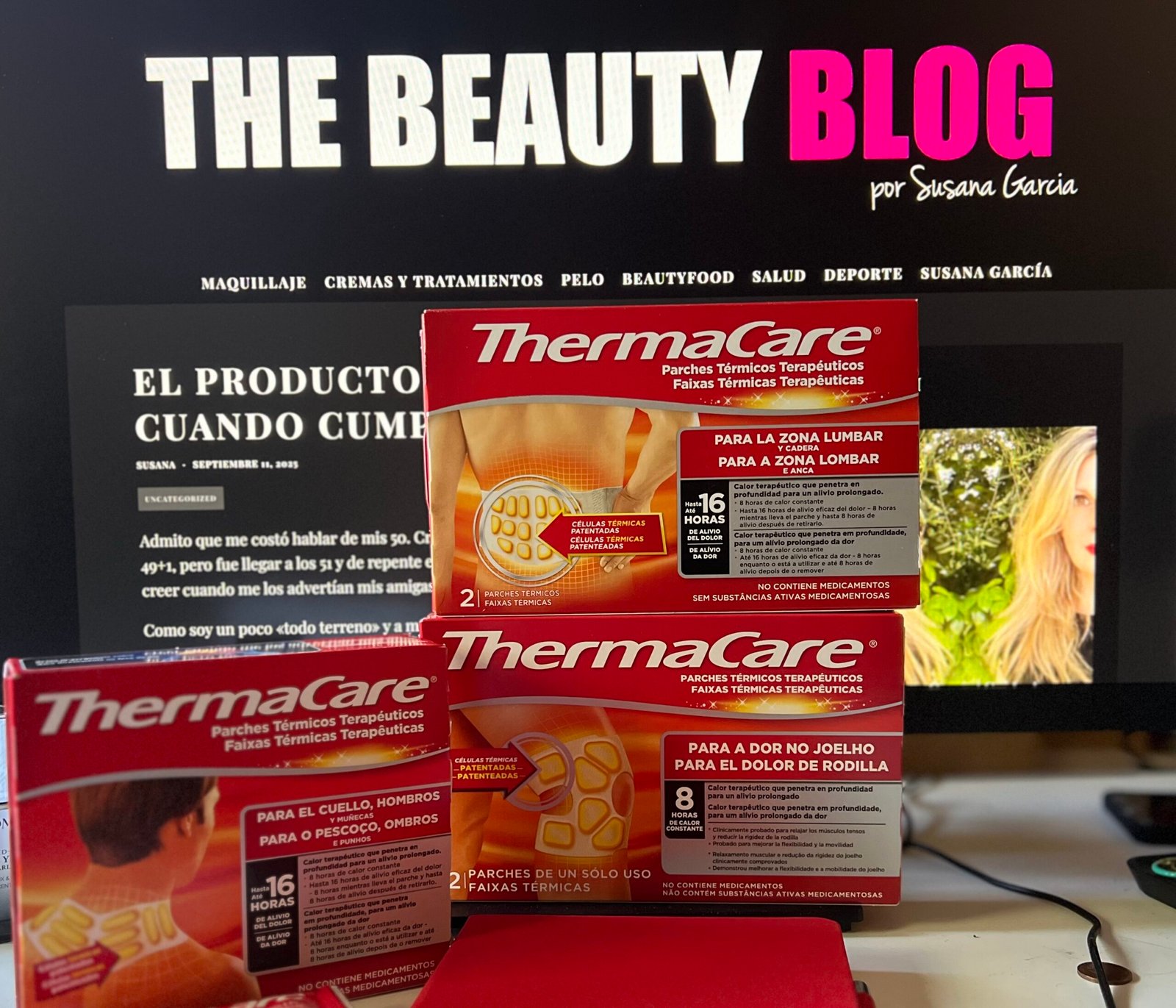 thermacare - parches calor- opinion