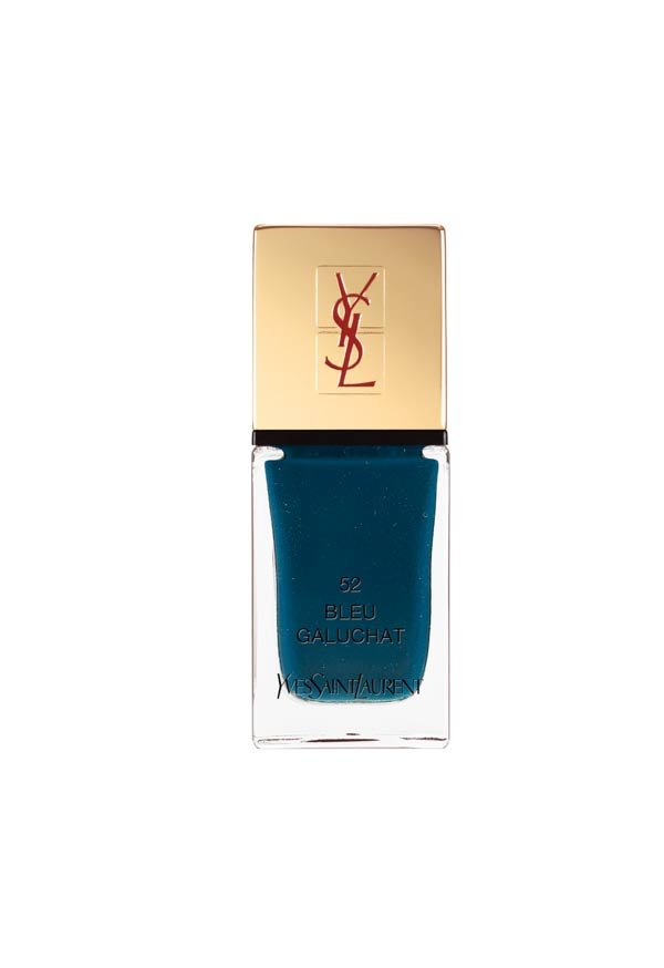 YSL Maquillaje Esmalte uñas azul