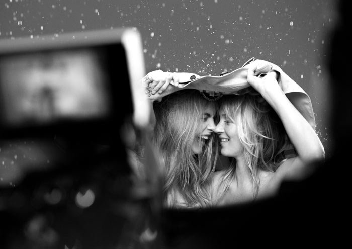 My Burberry KATE MOSS CARA DELEVIGNE