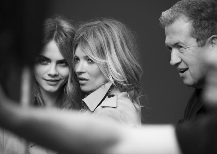 My Burberry KATE MOSS CARA DELEVIGNE