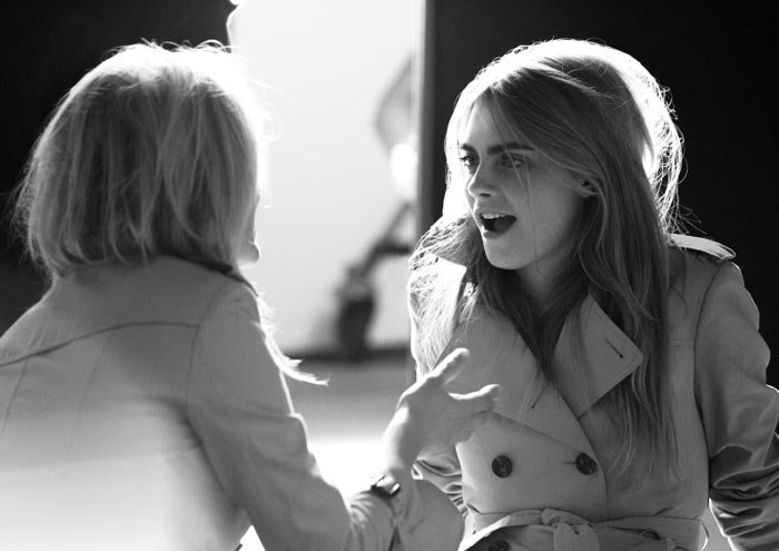 My Burberry KATE MOSS CARA DELEVIGNE