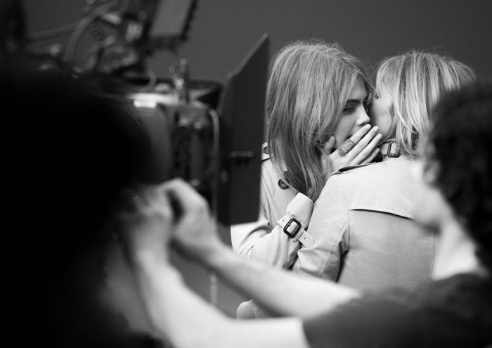 My Burberry KATE MOSS CARA DELEVIGNE