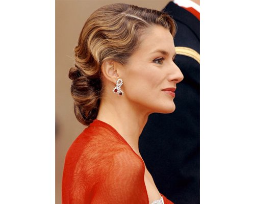 Peinados Letizia -ondulado