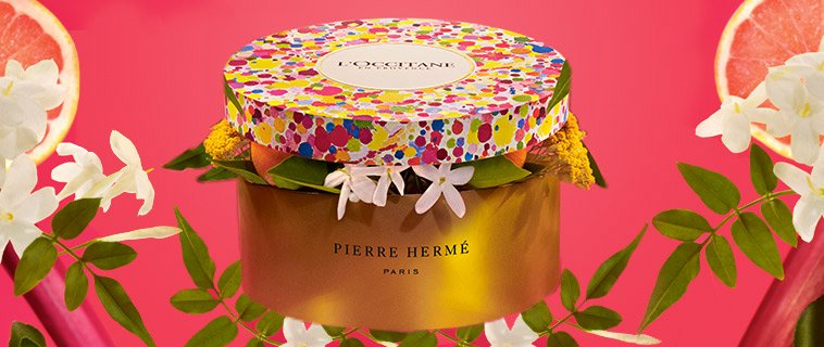 PIERRE HERMÉ L´OCCITANE PRODUCTOS