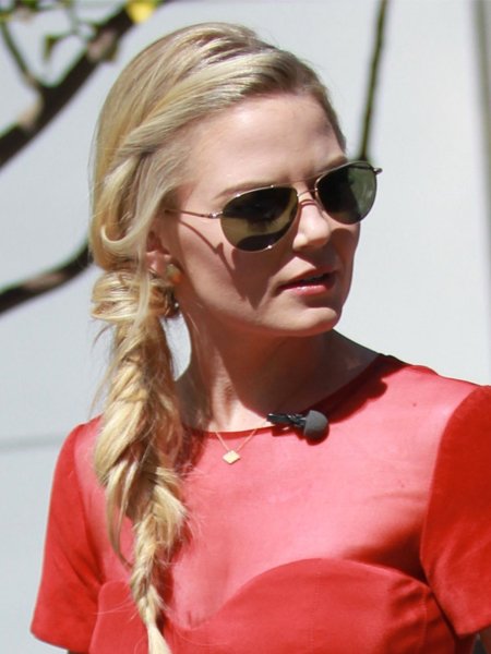 trenza despeinada